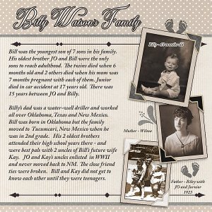 My Husband's Family Story