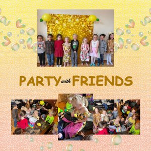 Party with friends