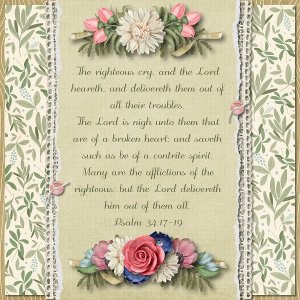 Psalm 34:17-19