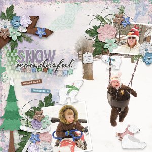 Snow at Woodlands Park
