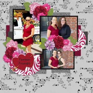 Celebrate This February-Memory Mosaic February Templates-Tinci