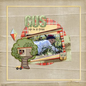 Gus in the Tree