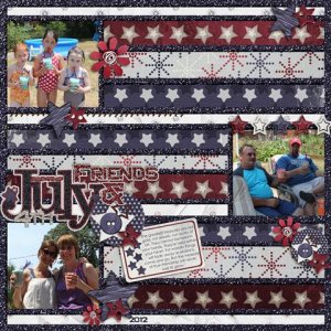 Friends and July 4th