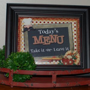 menu board