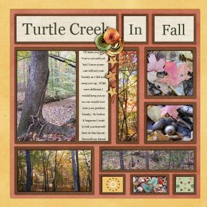 Turtle Creek In Fall