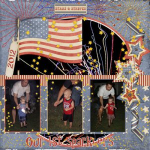 Our First Sparklers