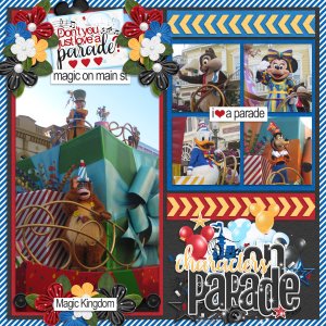 Characters on Parade