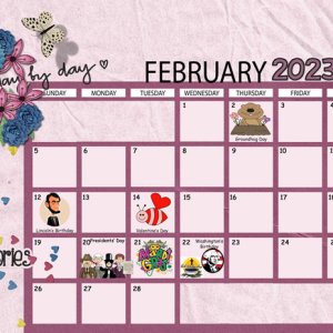 February 2023 Sum-Up Calendar