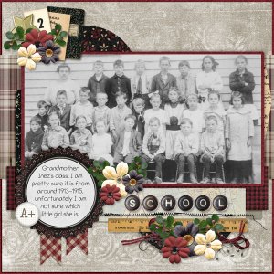 Vintage School Collection-Karen Schulz Template by Pixelily