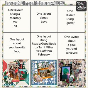Layout bingo February 2023