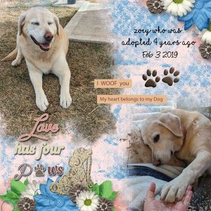Puppy Kisses Kit by Scrapbookcrazy Creations