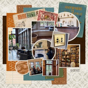 Kit used is called Bibliophile By designs by Connie Prince