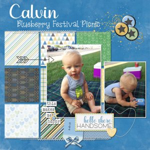 Calvin: Blueberry Festival Picnic
