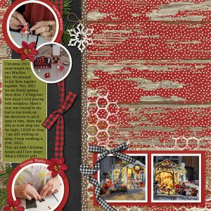 Kit Farmhouse Christmas from Designs by Connie Prince