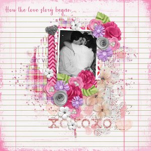 How the love story began ...