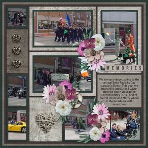 Ides Of March-GingerBread Ladies, March Templates-Tinci
