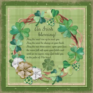 An Irish blessing!