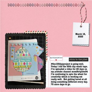 2023-03-18 #the100dayproject Day 25