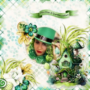 Irish kisses + Shamrock Wishes