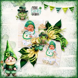 Irish kisses + Shamrock Wishes