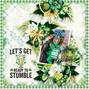 Irish kisses + shamrock wishes