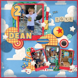 Everyday Circles Temp #2-Miss Fish Toys Galore-Magical Scraps Galore