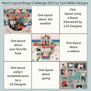 March LO Bingo