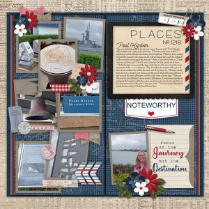 Traveler's Notebook  Noteworthy  3 Temp #3 + Noteworthy-Miss Fish