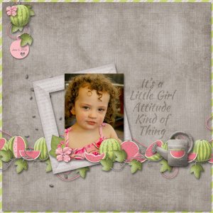 Little Girl Attitude