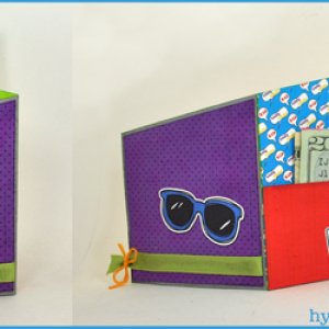 Rad Birthday Z Fold Card