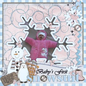 Baby's First Snowsuit