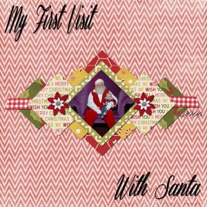 My first Visit With Santa