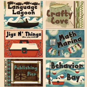 Classroom Center Labels
