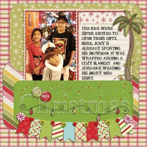 Christmas in July_Word Art