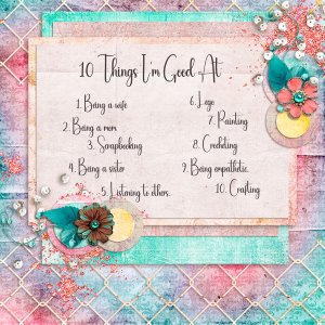 10 Things I'm Good At