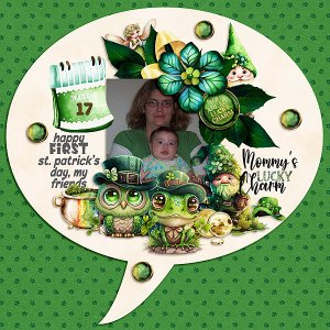 Mommy Lucky Charm First St Patrick Day