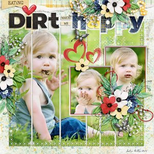eating dirt