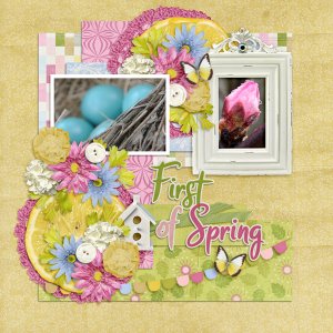 First of Spring (Tinci April 2023 Template 2)