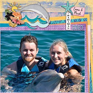 Micah and Emma Bahamas vacation