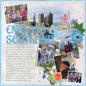Holiday in Scotland and England