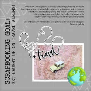 Scrapbooking Goals - Inspiration Challenge April 2023