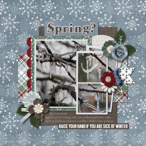April 2023 Template Bundle - Winter's Freeze