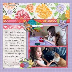 Crafts and Paw Hugs