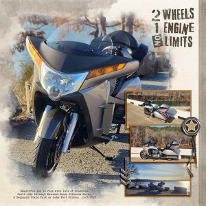 Scott's New Motorcycle - riding 12.3.2022