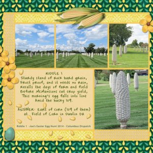 2014 #1 Ears of Corn at Field of Corn