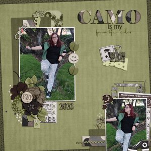 camo is my fav color
