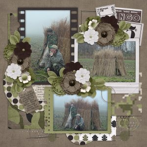 Camo Is My Favorite Color-Scrap N Pieces