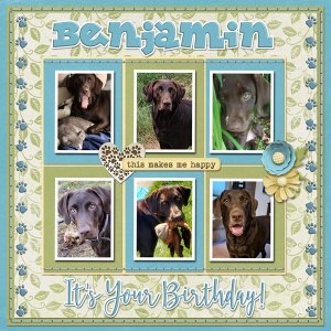 Happy Birthday Benjamin