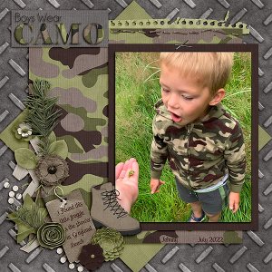 Camo is my favorite color