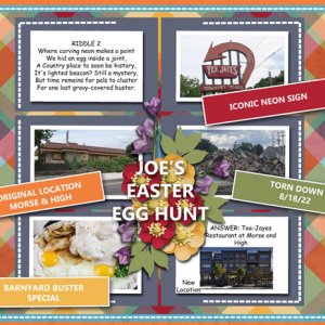 Joe's Easter Egg Hunt